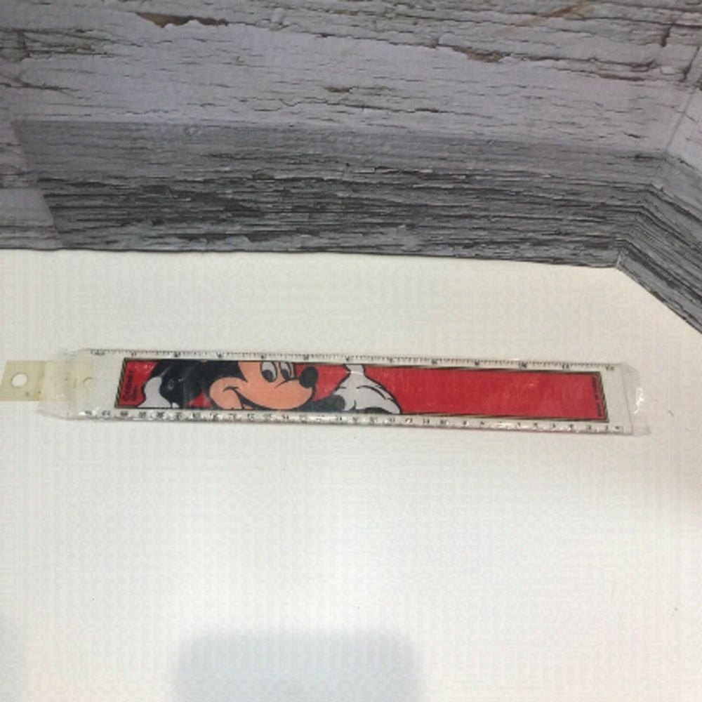 DISNEY Mickey Mouse Vintage ruler New in pack